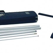 Paket Kreuzfuß - Das Paket enthält, Lieferverpackung, Transporttasche mit Tragegriff, Zusammenklappbarer Kreuzfuß , Flaggenmast.