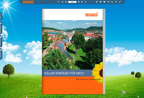 E-Paper einer Imagebroschüre